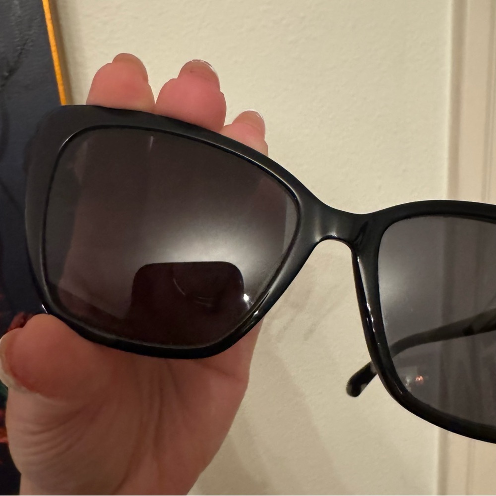 Kate Spade Black Cat-Eye Sunglasses Lucca polarized - Picture 6 of 16